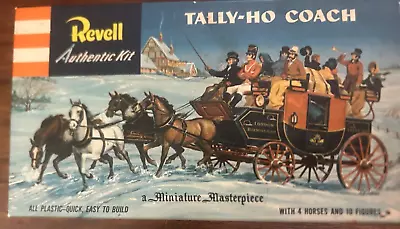 REVELL Kit #H-513 TALLY-HO COACH!!  Complete!!  Vintage!! • $34.95