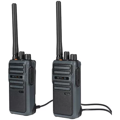 Retevis RB17V MURS Radio Walkie Talkie VHF USB-C Charging 4400mAh Highway Trip • $61.83