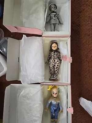 Lot Of 3. Mint. Vintage Effanbee Wizard Of OZ Dolls. Straw Tin Lion In Boxes. • $19.99