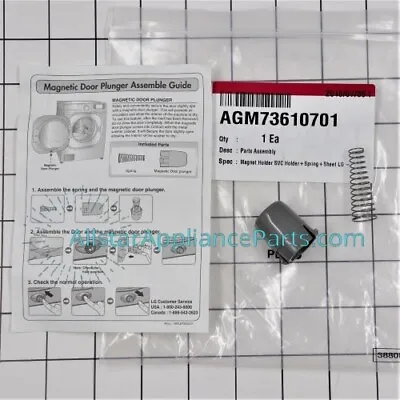 LG Washing Machine Door Magnet Holder Kit AGM73610701 • $20.99