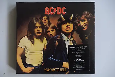 AC/DC - Highway To Hell Ltd Edition Box Set CD Plus Badge/Key Ring/Stickers • £24.99