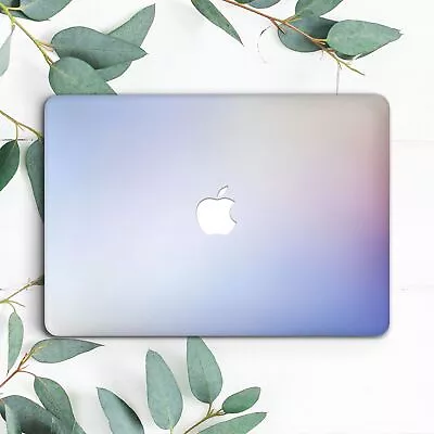 Gradient Light Blue Pink Abstract Hard Case For Macbook Pro 13 14 15 16 Air 13 • $27.74