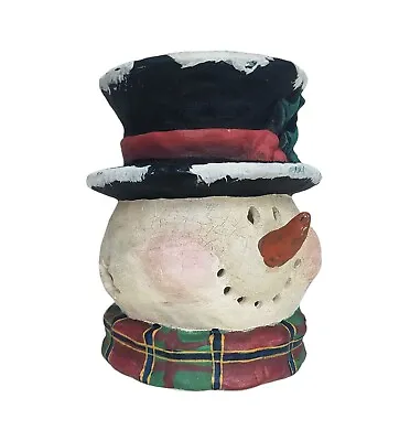 £18.41 • Buy Yankee Candle Wax Melt Warmer Burner Snowman Winter Tea Light Non Electric