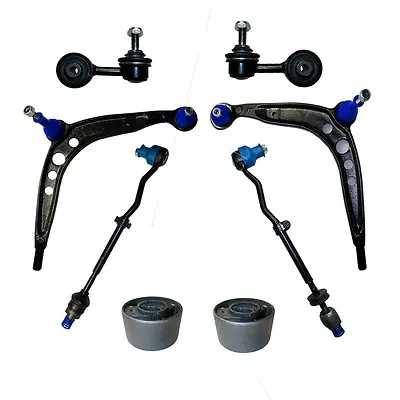Front Suspension Kit 8 Fit For BMW E30 3-series Control Arm Tie Rod Stab Link • $1080.88