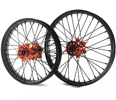 Fastuff Whoop Hoops Wheels Set 16-23 KTM EXC-F 200 250 300 450 500 525 530 Black • $849