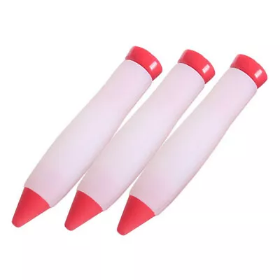 Useful Cake Decorating Pen Nozzle Mouth Pen Silicone Baking Tool Women • £6.99