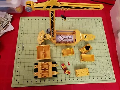 Matchbox Mega Rig Construction Site Playset Lot Mattel 1996 Hot Wheels • $30