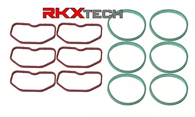 RKX Upper & Lower Intake Manifold Gaskets Set Of 12 For Audi 3.0T B8 S4 SQ5 A6 • $33.88