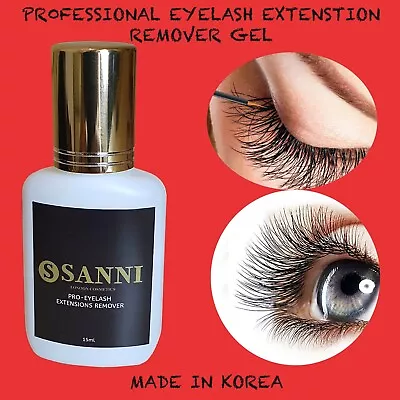  Eyelash Extension Remover Gel 15g Highquality Cosmetic Grede Made In Korea • £6.99