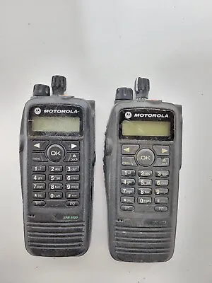 $310 • Buy Lot Of 2 - Motorola XPR 6550 Portable Two-Way Radio AAH55TDH9LA1AN