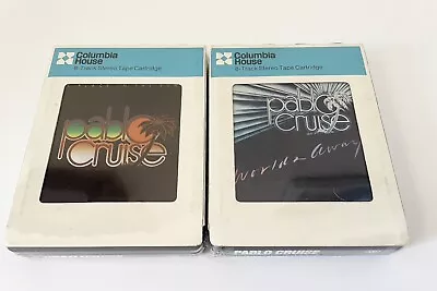 SEALED ⭐ PABLO CRUISE ⭐ (2) 8 Track Cartridge LOT ⭐ WORLDS AWAY  A Place In SUN • $35