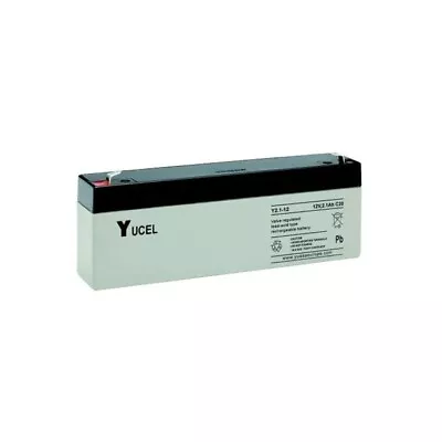 Yucel / Yuasa Y2.1-12 Sealed Lead Acid Battery 12v 2.1ah Burglar Alarm Back Up • £15.75