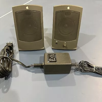 Vintage - Apple Mac Appledesign Powered Speakers II (M2497) • $35