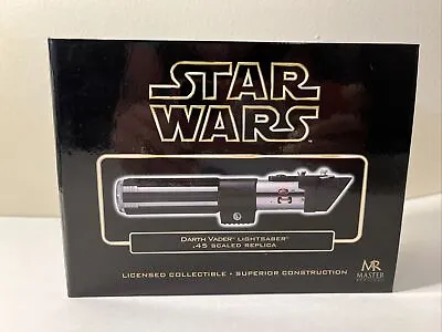 Rare STAR WARS SW-333 Master Replicas .45 Lightsaber Darth Vader 2006 EP V • $149.99