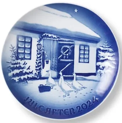 BING & GRONDAHL 2024 Christmas Plate B&G – CHRISTMAS IN THE COUNTRYSIDE - NIB! • $160