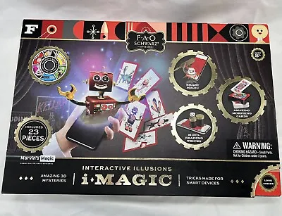 Toy Magic Set FAO Schwarz 23 Piece Interactive Illusions IMagic 3D Mysteries • $14