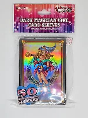 Dark Magician Girl Card Sleeves  X 50  Yu-gi-oh! Konami Deck Protectors • $9.70