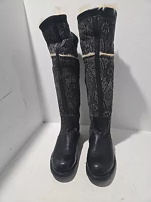 Ugg Women's Black Knee High Boots Size 7.5 B • $49