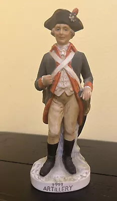 Vintage Lefton China Hand Painted Figurine 1777 Artillery-kw 181 • $20