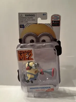 Minion Fireman 2 Beedoo - Despicable Me 2 Action Mini Figure - New • $20