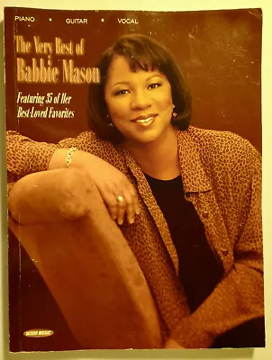 The Very Best Of Babbie Mason Piano Guitar Vocal Songbook 1998 WORD Music Gospel • $32.99