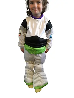 £7.50 • Buy Disney Buzz Lightyear Toy Story Kids Fancy Dress Costume 4 Yrs