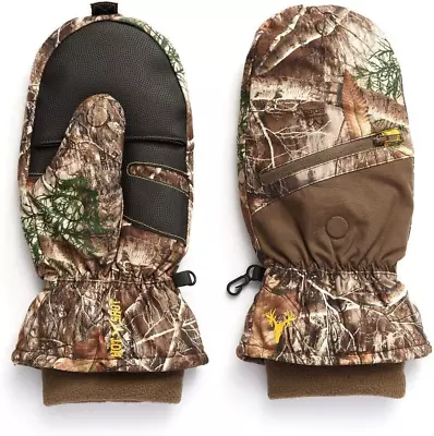 Men’S Camo Huntsman Pop-Top Mittens – Outdoor Hunting Camouflage • $48.95