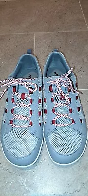 Musto Mesh And Rubber Sailing Deck Shoes. UK Size 9.5 Worn By A Size 9 Blue • £30