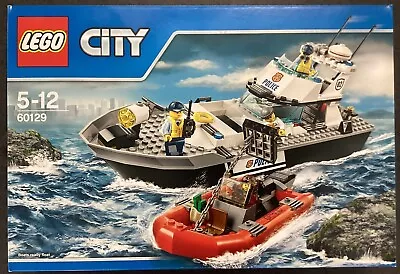 LEGO CITY 60129: Police Patrol Boat. 2016. Retired. **BRAND NEW SEALED IN BOX** • $114.99