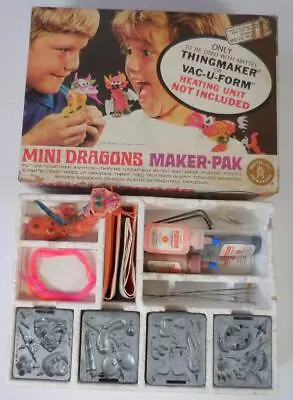 Mattel Thingmaker Mini Dragons Maker-Pak Near Complete • $39.95