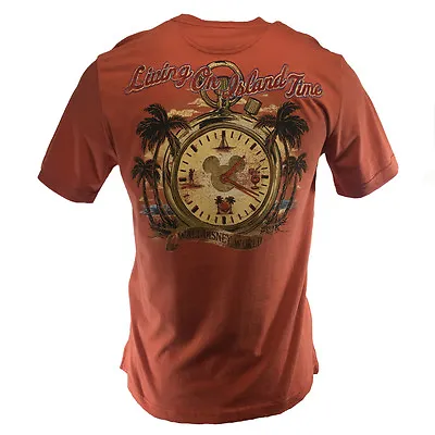 Men's Disney World T-Shirt-Living On Island Time-Mickey Family-Vacation Fun-Gift • $15.99