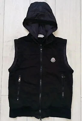 Moncler Down Padded Vest Hooded Gilet Jacket  S/M  Mens  • $300