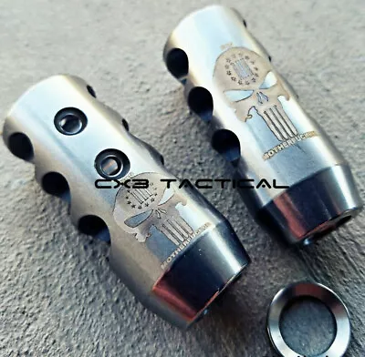 Ruger 10/22 Stainless Steel Muzzle Brake Compensator Comp 1/2x28 TPI Threaded • $34.99