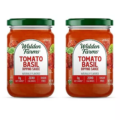 Tomato Basil Marinara Sauce 12 Oz. Jar (Pack Of 2) - Sweet And Smooth Fresh ... • £26.32