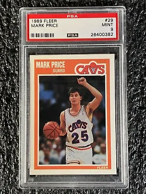 1989 Fleer Basketball #29 Mark Price PSA 9 • $22.99