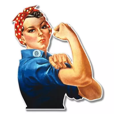 Rosie The Riveter Car Laptop Phone Vinyl Sticker  - SELECT SIZE • $4.29