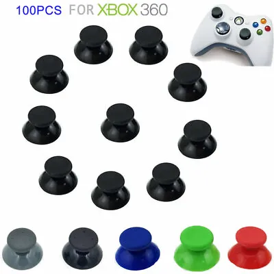 $15.80 • Buy Replacement Xbox 360 Analog Thumbsticks Thumb Stick Cap - 100 Packs