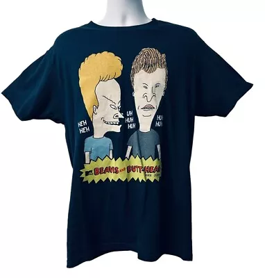 Beavis And Butthead T Shirt Mens MTV 2018 Blue Size Large • $6.29