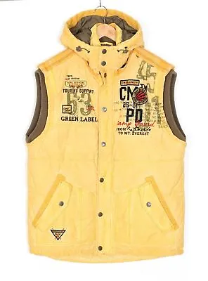 CAMP DAVID Hooded Insulated Gilet Vest Jacket Men Size XL MJ4665 • $50.49
