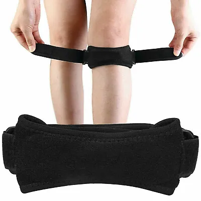 Patella Knee Support Brace Strap Neoprene Arthritis Pain Relief Running • £3.45