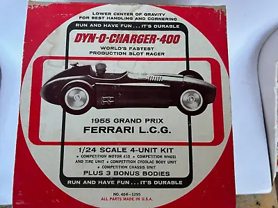 MPC '55 GP Ferrari Dyn-O-Charger 400 (Red) 1/24 Scale Slot Car Kit NIB • $299.95