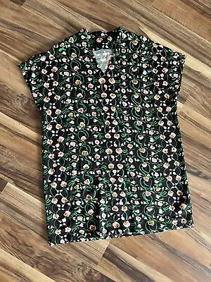 Marimekko Khristina Nurmu Tunic Top Shirt Size Floral • $38