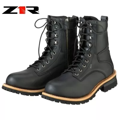 2024 Z1R M4 Street Motorcycle Waterproof Leather Boots - Pick Size • $149.95