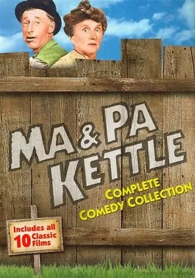 Ma And & Pa Kettle Complete 10 Film Series Boxed Set Movie Collection NEW DVD • $11.98