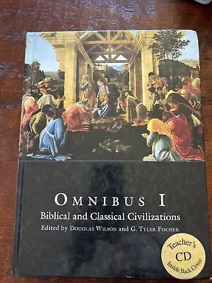 Omnibus 1 Biblical And Classical Civilization - Hardcover - GOOD Teachers CD • $34.99