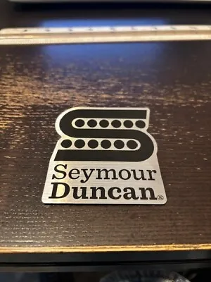 Seymour Duncan Custom OEM FOIL STICKER 4X2 • $4.95