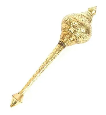 $80.75 • Buy 21 Inch Golden Gada, Made In Copper Beautiful Gift ,Temple Piece, Hanman Gada