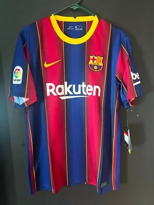 100% Authentic Nike FC Barcelona 2020/21 Home Men's Jersey #10 Messi BNWT *RARE* • $160