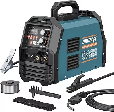 140A MIG Welder 4-in-1 Flux Core/Solid Wire/Lift TIG/Stick Welder 110V • $109.90