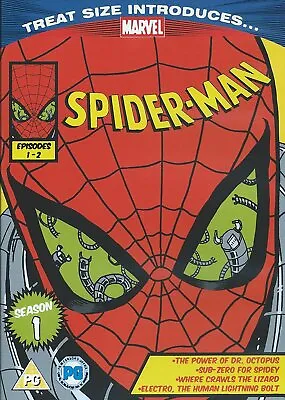 £14.99 • Buy Marvel Spider-man Cartoon Season 1 Episodes 1 & 2 Dvd Spiderman Animated Uk Rel